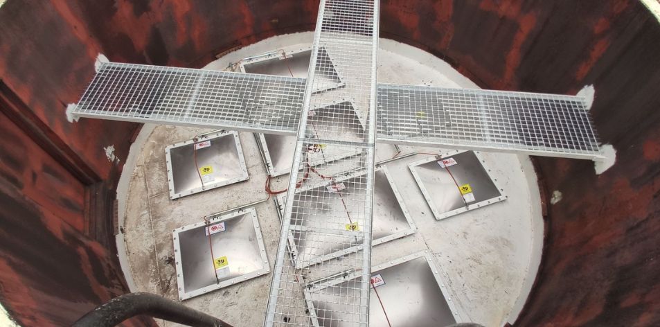 Obra de protección ATEX finalizada